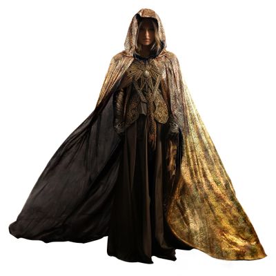 HOMELEX Black Witch Velvet Cloak Halloween Hooded Cape Queen King Robe Outfit Renaissance Medieval Costume
