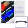 Car Model Tail Wing 1/10 Scale Rear Wing Spoiler Carbon Fiber for Car Easy Install view 2