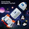 Wbzle Space Rocket Toys, Rocket Ship with Astronaut Toy for Educational, Concentration, Learning Rocket Fun Space Gifts, for Space Exploration, Knowledge Toys for Kids 3-5 view 4
