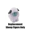 Replacement Part of Fisher-Price Little People Christmas Story - J2404 ~ Replacement White Sheep Figure view 2