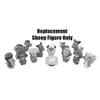 Replacement Part of Fisher-Price Little People Christmas Story - J2404 ~ Replacement White Sheep Figure view 4