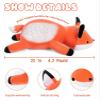 22in 4.2lbs Weighted Stuffed Animals, Fox Stuffed Animal Weighted Plush,Comfortable Plushies Gift for Kids and Adults view 2