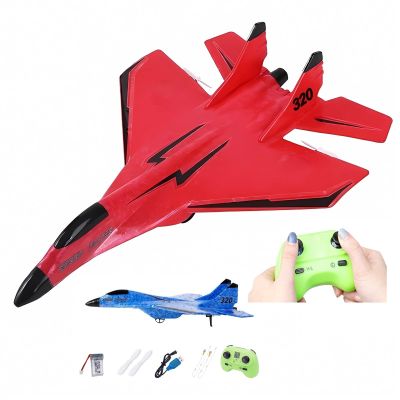 2023 New Remote Control Wireless Airplane Toy With Lights, USB Rechargeable SU-35 RC Remote Control Plane Glider, Outdoor Drop-Resistant Foam RC Air Planes Fighter Jet For Adults Aircraft Enthusiasts