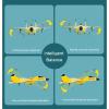 2023 New Remote Control Wireless Airplane Toy With Lights, USB Rechargeable SU-35 RC Remote Control Plane Glider, Outdoor Drop-Resistant Foam RC Air Planes Fighter Jet For Adults Aircraft Enthusiasts view 4