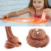 Butter Slime Kit 1 Pack, Scented Stretchy Fruit Cloud Slime, Soft and Non-Sticky DIY Sludge Toy with Charms for Boys Girls (Carrots, 70ML) view 3