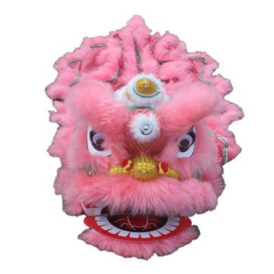 CALMR Wool Lion Dance Lion Dance Head Traditional Lion Dance Chinese Folk Art Dragon Dance Performance Outdoor Sports Dragon Dance