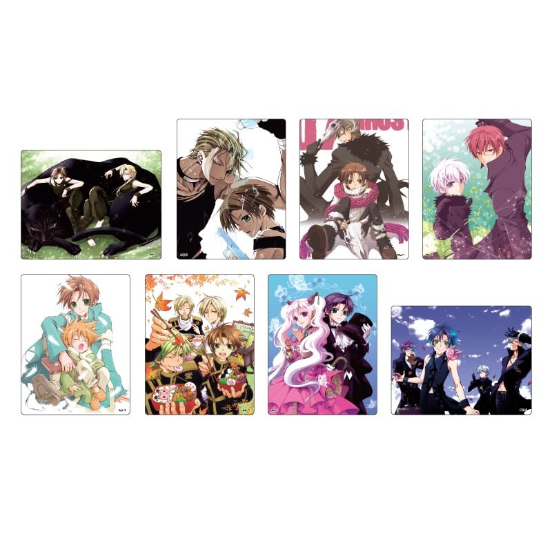 07 Ghost 02 Official Illustration Acrylic Card Box of 8