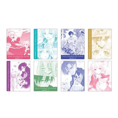 Long Good by My Honey 01 Official Illustration Acrylic Card Box of 8