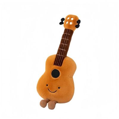 14.9" Guitar Plush Toy Soft Stuffed Rock Star Plushes Musical Instrument Throw Pillow Gift for Kids Party Birthday Decoration