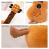14.9" Guitar Plush Toy Soft Stuffed Rock Star Plushes Musical Instrument Throw Pillow Gift for Kids Party Birthday Decoration view 2