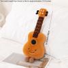 14.9" Guitar Plush Toy Soft Stuffed Rock Star Plushes Musical Instrument Throw Pillow Gift for Kids Party Birthday Decoration view 3
