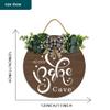 11x11In Little Babe Cave Door Sign,Toddler Kids Bedroom Living Room Hanging Sign,Woodland Baby Playroom Wall Decor,Gifts for Newborn Baby, New Mom Parents view 2