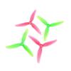 INLIMA Drone Accessories for HQProp Ethix S3 S4 S5 5inch 3 Blade Poly Carbonate CW CCW Props Propeller for RC FPV Traversing Machine Drones Spare Parts Replaceable (Color : 2pairs S3) view 1
