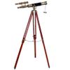 brasss Telescope Victorian Marine Antique Floor Standing Brass Telescope Navy Adjustable Vintage Nautical Adventures view 3