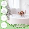 TRENDPLAY Plastic Balls for Ball Pits - Pack of 50 Hollow Balls- Safe and Exciting Playtime - Perfectly for Baby Pools, Birthday Party Decoration, Clear view 3