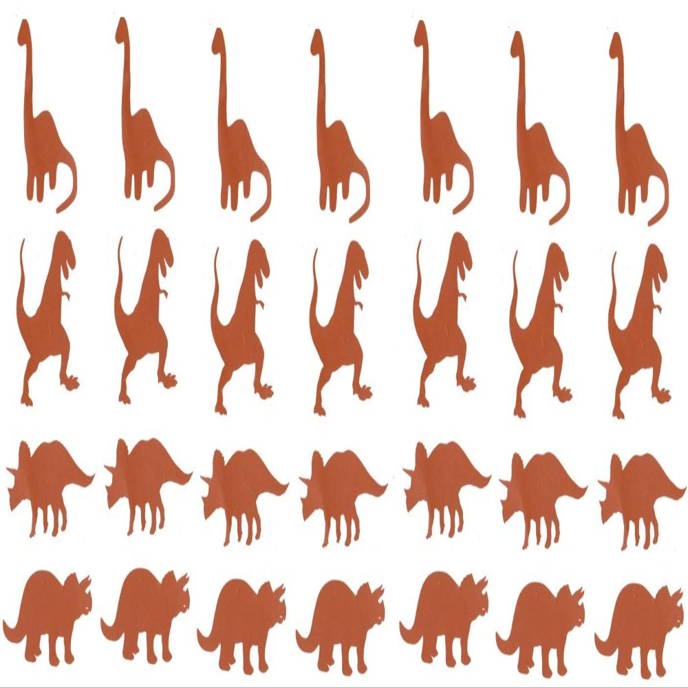 Dinosaur Collection (Dinosaur Vinyl Stickers l.Brown)
