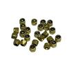 LEEFAI 24 Pcs Gold Fingerboard Self Lock Nuts for Fingerboard Trucks-Upgraded Nylon Insert view 1