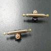 LEEFAI 24 Pcs Gold Fingerboard Self Lock Nuts for Fingerboard Trucks-Upgraded Nylon Insert view 4