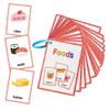 Lachilly Foods English Words Learning Flashcards, High Frequency Words, Beginning Reading, Kindergarten to 1st Grade, ESL Teaching Materials, Autism Learning Materials, Vocabulary Building, 20 Cards, view 1