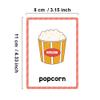 Lachilly Foods English Words Learning Flashcards, High Frequency Words, Beginning Reading, Kindergarten to 1st Grade, ESL Teaching Materials, Autism Learning Materials, Vocabulary Building, 20 Cards, view 2