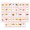 Lachilly Foods English Words Learning Flashcards, High Frequency Words, Beginning Reading, Kindergarten to 1st Grade, ESL Teaching Materials, Autism Learning Materials, Vocabulary Building, 20 Cards, view 3