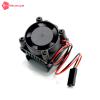 Mesimsple New Alloy Trx4m Motor Cooling Fans for 1/18 TRX4M Motor Heatsink Fan Upgrades Black view 3
