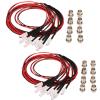 2 Sets RC 8Leds LED Light Kit Accessories RC Headlights/Taillight Kit Accessories for 1/10 1/8 Modes for Tamiya ARRMA HSP Redcat Axial SCX10 RC Cars view 1