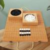 19 x19 Folding Go Bowls and Imitation Jade Go Pieces - Classic Strategy Board Game (Weiqi) view 1