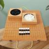 19 x19 Folding Go Bowls and Imitation Jade Go Pieces - Classic Strategy Board Game (Weiqi) view 2