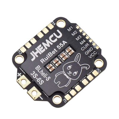 JHEMCU Ruibet 55A 4in1 ESC BLHELI_S Dshot600 3-6S 30x30mm