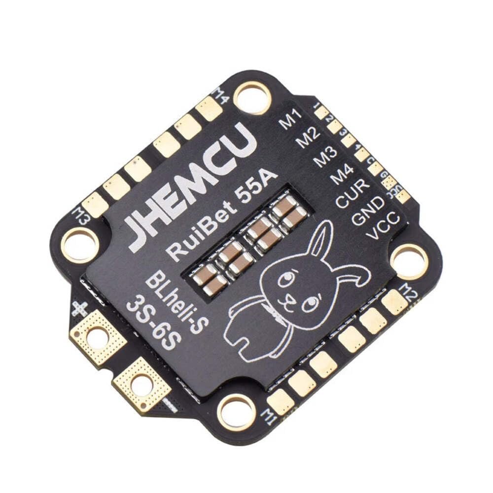 JHEMCU Ruibet 55A 4in1 ESC BLHELI_S Dshot600 3-6S 30x30mm