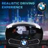 Aosom 6V Kids Motorcycle Licensed BMW, Toddler Motorcycle with Headlight, Music, 3 Wheeled Electric Motorcycle for Kids, Gift for Boys & Girls, Red view 3