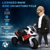 Aosom 6V Kids Motorcycle Licensed BMW, Toddler Motorcycle with Headlight, Music, 3 Wheeled Electric Motorcycle for Kids, Gift for Boys & Girls, Red view 4