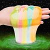 Glow in The Dark Party Favor Slime, Jumbo 50 Pack Galaxy Slime for Boys Girls Glow in The Dark Party, Small Size Slime for Kids Goody Bag Stuffer, Birthday, Idea. view 3