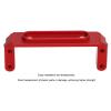 Alomejor 1/10 RC Servo Mount, Exquisite Craftsmanship Improving Performance RC Servo Mount for UTB10 1/10 RC Crawler (Red) view 2