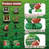 10PCS Football Party Decorations Football Table Centerpiece Football Honeycomb Centerpieces Table Toppers for Football Birthday Party Football Game view 3