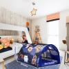 CRAWLBO Kids Bed Tent Twin Beds -Zoos Wonder Play Tents Boys Girls Ventilated Indoor Play Tent Children Promotes Independent Play, Stimulates Imagination Set-Up Playhouse (Zoos) view 4
