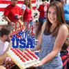 Party in The USA Cake Topper, Patriotic Happy 4th of July, Independence Day/Independence Day Party Decorations Supplies view 3