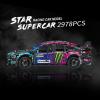 ZYLEGEN Race Car Building Toy Set,Collectible Model Building Set and Sport Car,Supercar Building Kit for Boys, Girls, and Teens Gift for Motorsport Fans (Blue) view 2