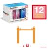 12 Piece Support Column Expansion Supporting Pack for Magnetic Race CarTrack Magnet Tile Building Block Construction Kit Education Toy Boys Girls STEM Puzzle Toy Kids Boy Girl Toddler 3+ PicassoTiles view 3