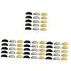 Yardwe 60pcs Mini Furniture Handles Scale Pulls for Dollhouse Decor High-Grade Miniature Knobs for Cabinets Doors Accessories for Mini Home Craft Projects view 1