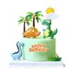 10Pcs Dinosaur Cake Decorations Dinosaur Cake Toppers Cake Decorations For Dinosaur Themed Party Kids Party Cake Decorations Dinosaur Baby Shower view 1