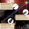 ShinySong Rechargeable Light Up Wizard Wand with Gradient Lighting,Illuminating Magic Witch Wands for Kids Christmas Cosplay Party, Helix view 2