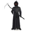 Spooktacular Creations Kids Grim Reaper Costume, Halloween Costumes for Boys, Reaper Outfit with Glowing Red Eyes view 1