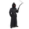 Spooktacular Creations Kids Grim Reaper Costume, Halloween Costumes for Boys, Reaper Outfit with Glowing Red Eyes view 4