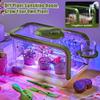 Kids Plant Growing Kit, Kids Gardening Greenhouse Growing Kit with Drip Irrigation and Grow Lights, Science STEM Toys Terrarium Kit for Boys Girls 3 4 5 6 7 8 Year Old,Kids Flower Growing Kit view 2