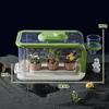 Kids Plant Growing Kit, Kids Gardening Greenhouse Growing Kit with Drip Irrigation and Grow Lights, Science STEM Toys Terrarium Kit for Boys Girls 3 4 5 6 7 8 Year Old,Kids Flower Growing Kit view 4