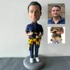 Justyling Custom Bobbleheads: Worker Man | Fully Customizable with Polymer Clay | Personalized Bobbleheads Best Gifts for, Birthday, Christmas etc. view 1