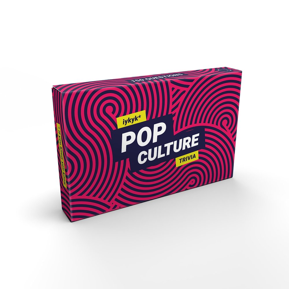 Bubblegum Stuff iykyk Popular Culture - Fun Quiz Game for Celebrity Gossip and Social Media Fans - 150 Quirky Questions - Perfect for Games Night, Parties, and Travel - Show Off Your Knowledge