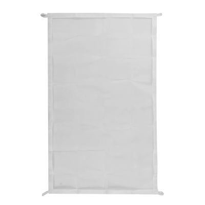 Naroote Dog Fence Isolation Gate, White, Fiberglass, Portable with Telescopic Rods for Bedroom, Stairs, Kitchen (72 * 120cm)